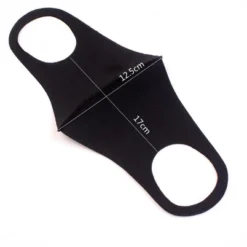 Lorlie BLACK FASHION COTTON MASK