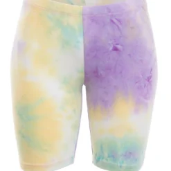 Lorlie DYE AND TIE BIKER SHORTS BOTTOMS