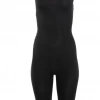 Lorlie ROMPERS BODY HUGGING BLACK BIKER ROMPER