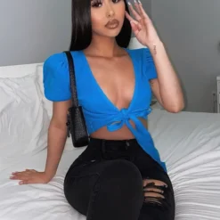 Lorlie ROSES FOR YOU CROP TOP TOPS