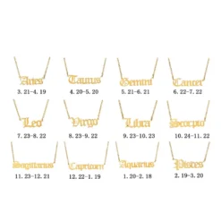 Lorlie ZODIAC NECKLACE ACCESSORIES