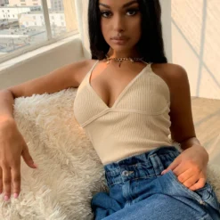 Lorlie RIBBED ESSENTIALS NUDE BODYSUIT