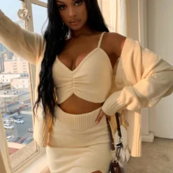 Lorlie KNIT YOU FOREVER CARDIGAN SKIRT SET