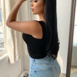 Lorlie TOPS GET IT RIGHT RIBBED TOP