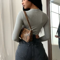 Lorlie TOPS HAVE MY LOVE LONG SLEEVE GREY BODYSUIT