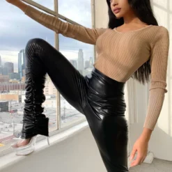 Lorlie BEST BEHAVIOR STACKED LEGGINGS