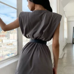 Lorlie TOO CHIC FOR YOU MUSCLE DRESS DRESSES