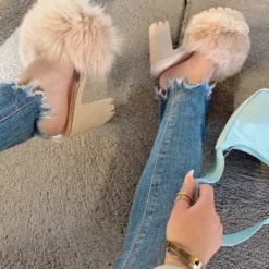 Lorlie SHOES BADDIE BUT SWEET NUDE PLATFORM HEELS