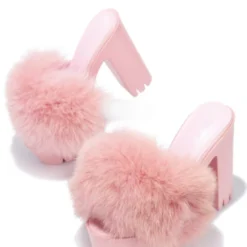 Lorlie BADDIE BUT SWEET PINK PLATFORM HEELS SHOES