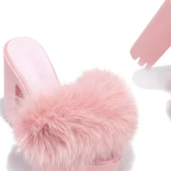 Lorlie BADDIE BUT SWEET PINK PLATFORM HEELS SHOES