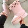 Lorlie SHOES WINTER FINEST PINK FAUX FUR BOOTS