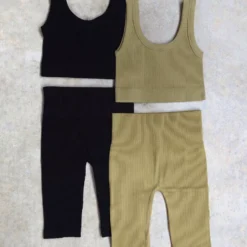 Lorlie SETS CHILL WITH IT RIBBED SET