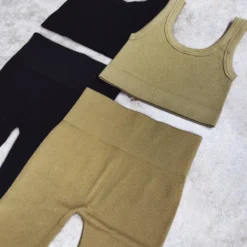 Lorlie SETS CHILL WITH IT RIBBED SET