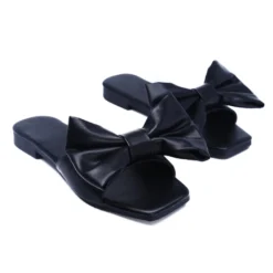 Lorlie SHOES BOW DREAMING BLACK SANDAL