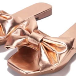 Lorlie SHOES BOW DREAMING ROSE GOLD SANDAL
