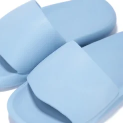 Lorlie ASTRO RUBBER BLUE SLIDE SHOES