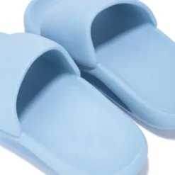 Lorlie ASTRO RUBBER BLUE SLIDE SHOES