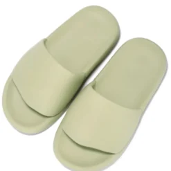 Lorlie SHOES ASTRO RUBBER OLIVE SLIDE