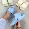 Lorlie ASTRO RUBBER BLUE SLIDE SHOES