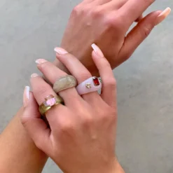 Lorlie BRIGHT FUTURE RING TRIO WOMENS