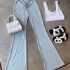 Lorlie CHASE THE BAG SAGE WIDE LEG PANTS BOTTOMS 2 Lorlie CHASE THE BAG SAGE WIDE LEG PANTS BOTTOMS