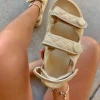 Lorlie SOL Y LUNA NUDE DAD SANDAL SHOES