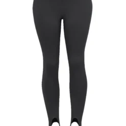 Lorlie SERVING LOOKS STIRRUP BLACK LEGGINGS