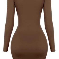 Lorlie DRESSES SWAY MY WAY BROWN MINI DRESS