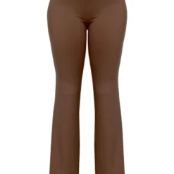 Lorlie BOTTOMS BREAKING RULES BROWN FLARE PANTS