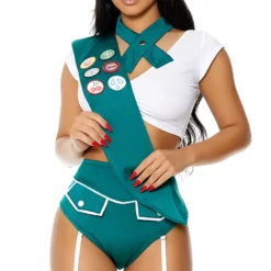 Lorlie ALL COSTUMES COOKIE OF THE MONTH SEXY GIRL SCOUT HALLOWEEN COSTUME