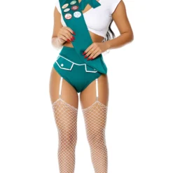 Lorlie ALL COSTUMES COOKIE OF THE MONTH SEXY GIRL SCOUT HALLOWEEN COSTUME