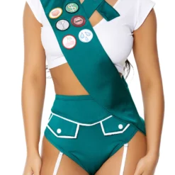 Lorlie ALL COSTUMES COOKIE OF THE MONTH SEXY GIRL SCOUT HALLOWEEN COSTUME