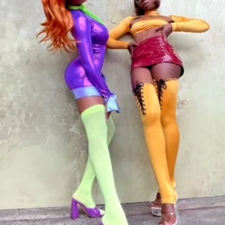 Lorlie ALL COSTUMES SOLVING MYSTERIES SEXY CARTOON CHARACTER HALLOWEEN COSTUME