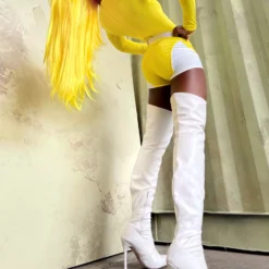 Lorlie ALL COSTUMES MORPHIN TIME! SEXY SUPERHERO MOVIE CHARACTER HALLOWEEN COSTUME