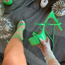 Lorlie PIXIE & FAIRY DUST LACE UP PLATFORM HEEL