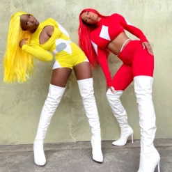 Lorlie YELLOW STRAIGHT LONG HAIR WIG