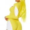 Lorlie YELLOW STRAIGHT LONG HAIR WIG