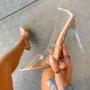 Lorlie NEED ATTENTION CLEAR HEEL PUMP