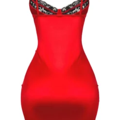 Lorlie HOLIDAY SASS RED MINI DRESS