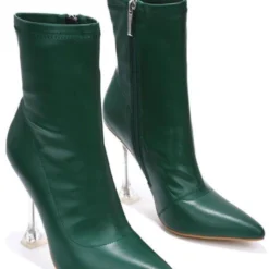 Lorlie RICH FANTASY GREEN HEEL BOOT WOMENS