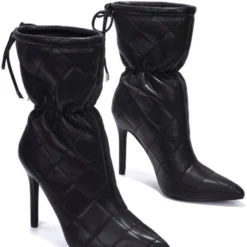 Lorlie PERFECT TIMING BLACK HEEL BOOT