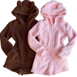 Lorlie SWEATERS & JACKETS CUDDLE WITH ME TEDDY BEAR ROMPER