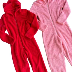 Lorlie PJ PARTY TEDDY BEAR JUMPSUIT ONESIE JUMPSUITS