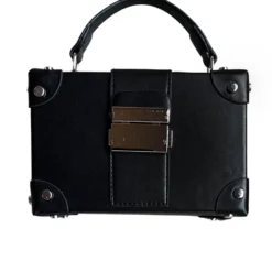 Lorlie FLASHY EVENING BLACK TRUNK BAG