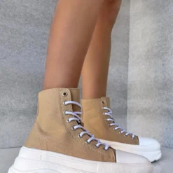 Lorlie WOMENS HIGH MILEAGE NUDE SNEAKER BOOT