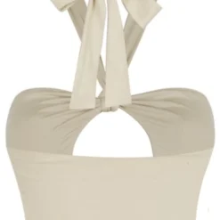 Lorlie SHADES OF COOL CROP OATMEAL TOP