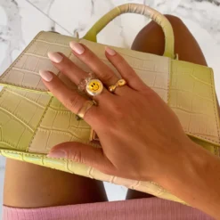 Lorlie HAPPY LIKE ME RING SET