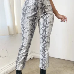 Lorlie WILD THANG SNAKE SKINPANTS