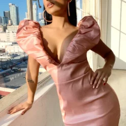 Lorlie DRESSES THE SWEETEST ESCAPE SATIN DRESS