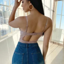 Lorlie TOPS LOVE ME LACE BODYSUIT